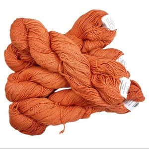 1 Cestari Imperial Lilly Orange Cotton 2 Ply Yarn